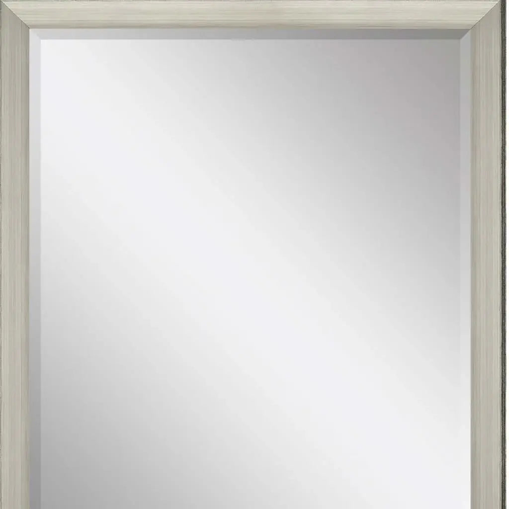 32" Silver Framed Accent Mirror - Homeroots - Flyclothing LLC