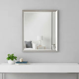 32" Silver Framed Accent Mirror - Homeroots - Flyclothing LLC