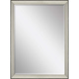 40" Silver Framed Accent Mirror - Homeroots - Flyclothing LLC