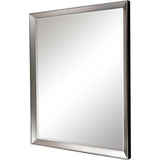 40" Silver Framed Accent Mirror - Homeroots - Flyclothing LLC