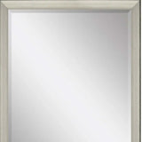 40" Silver Framed Accent Mirror - Homeroots - Flyclothing LLC