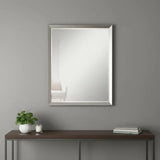 40" Silver Framed Accent Mirror - Homeroots - Flyclothing LLC