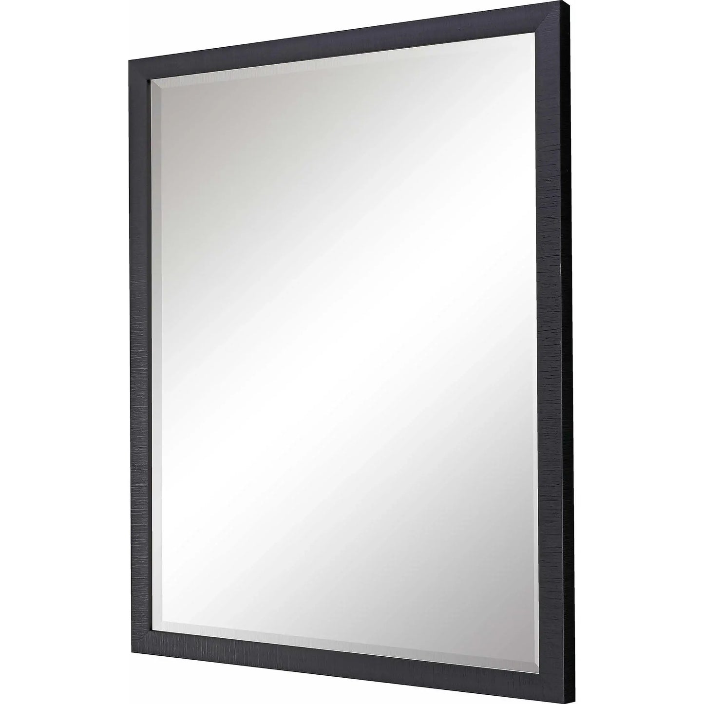 31" Black Framed Accent Mirror - Homeroots - Flyclothing LLC