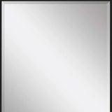 31" Black Framed Accent Mirror - Homeroots - Flyclothing LLC