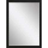 39" Black Framed Accent Mirror - Homeroots - Flyclothing LLC
