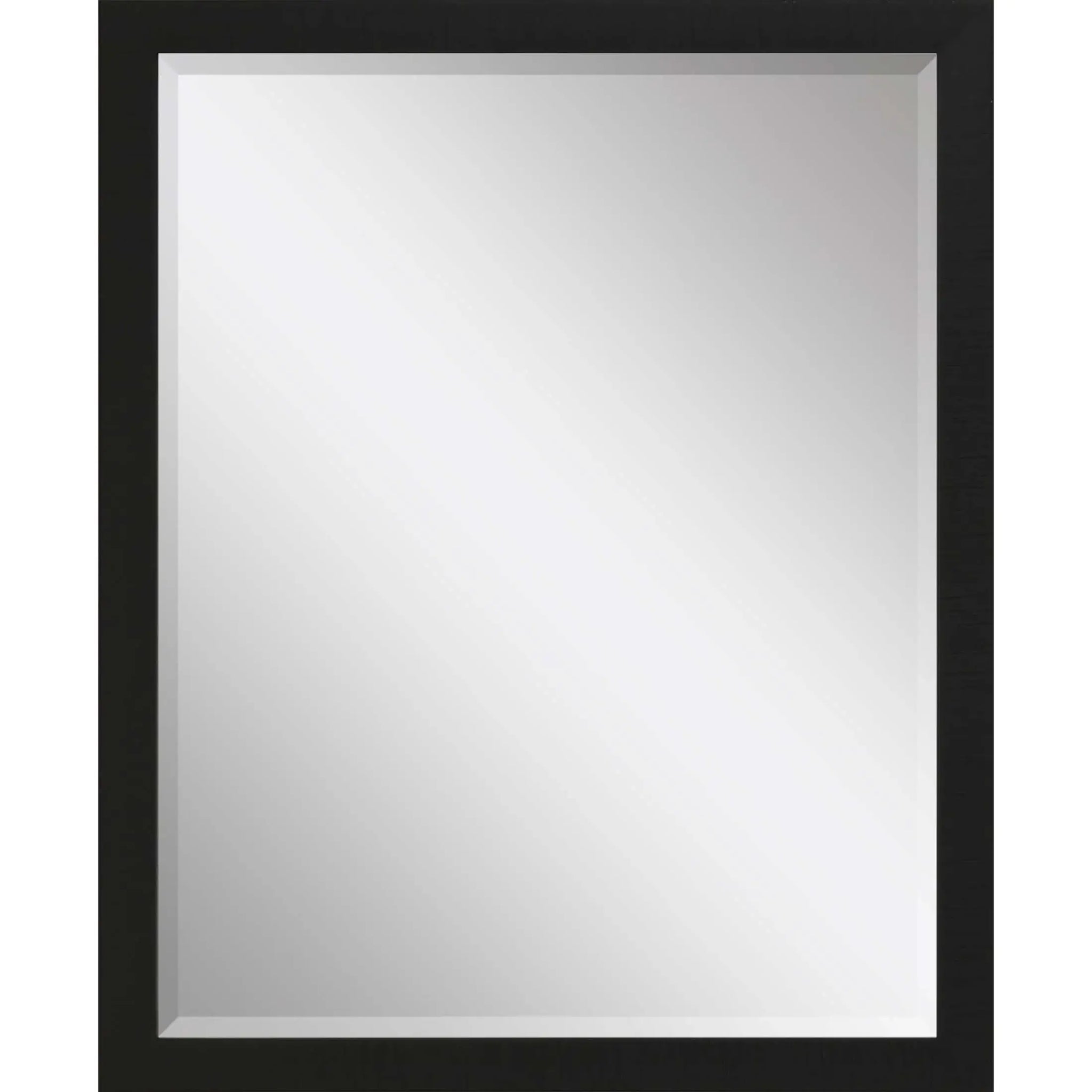 43" Black Framed Accent Mirror - Homeroots - Flyclothing LLC