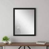 43" Black Framed Accent Mirror - Homeroots - Flyclothing LLC