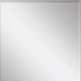 33" Silver Solid Wood Framed Accent Mirror - Homeroots - Flyclothing LLC