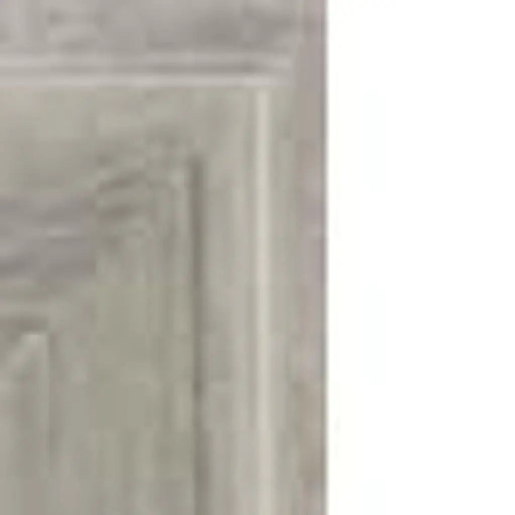 41" Silver Solid Wood Framed Accent Mirror - Homeroots - Flyclothing LLC