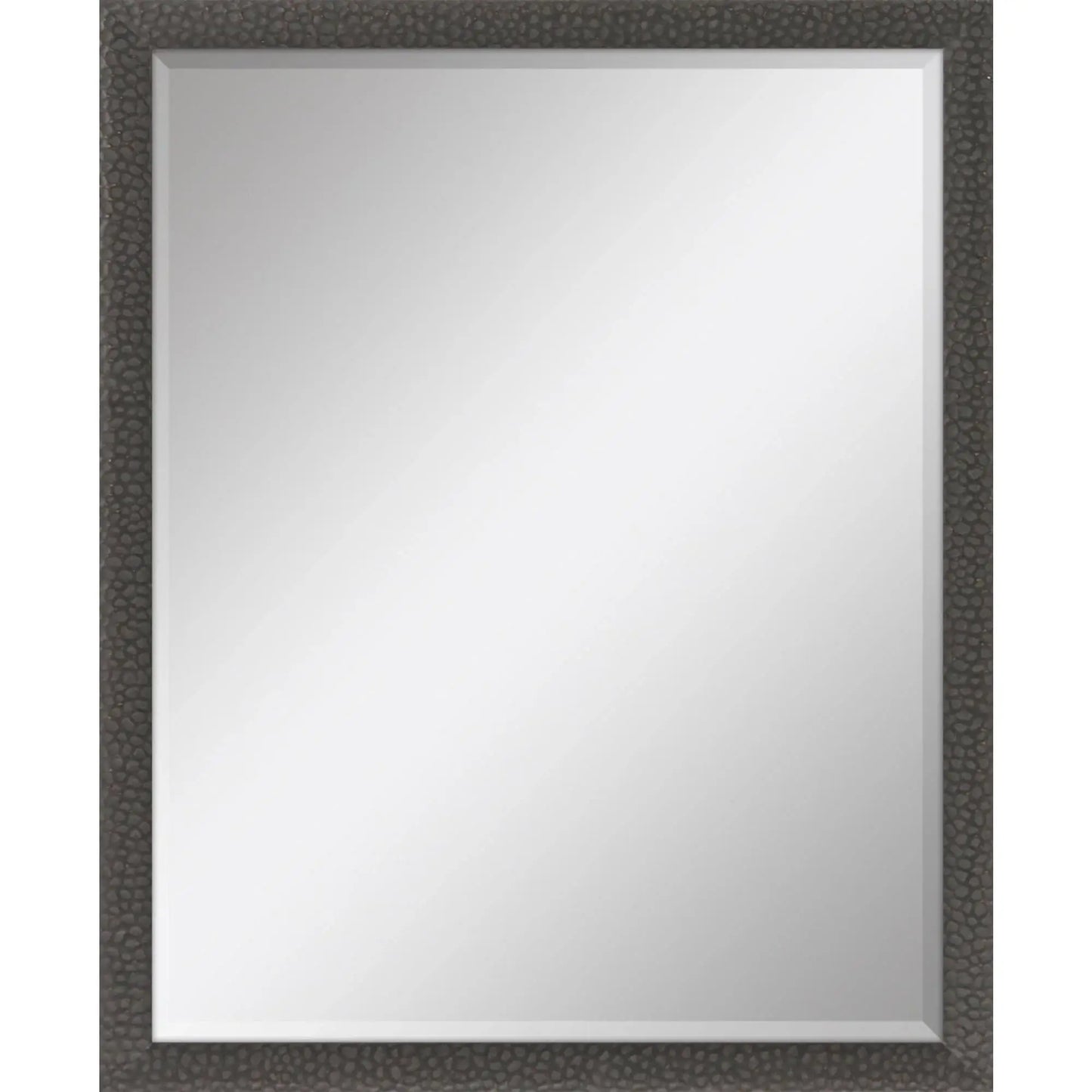 43" Dark Brown Solid Wood Framed Accent Mirror - Homeroots - Flyclothing LLC