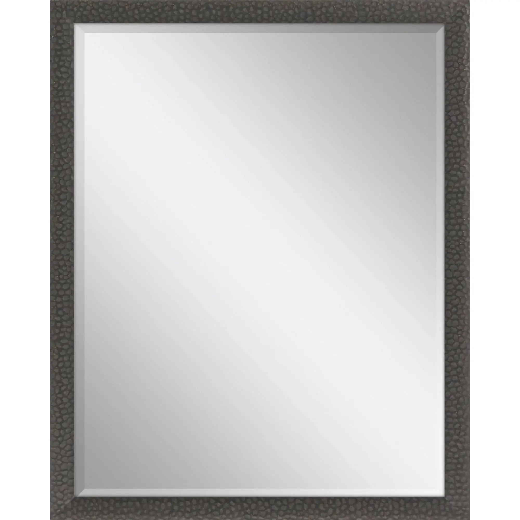 51" Dark Brown Solid Wood Framed Accent Mirror - Homeroots - Flyclothing LLC