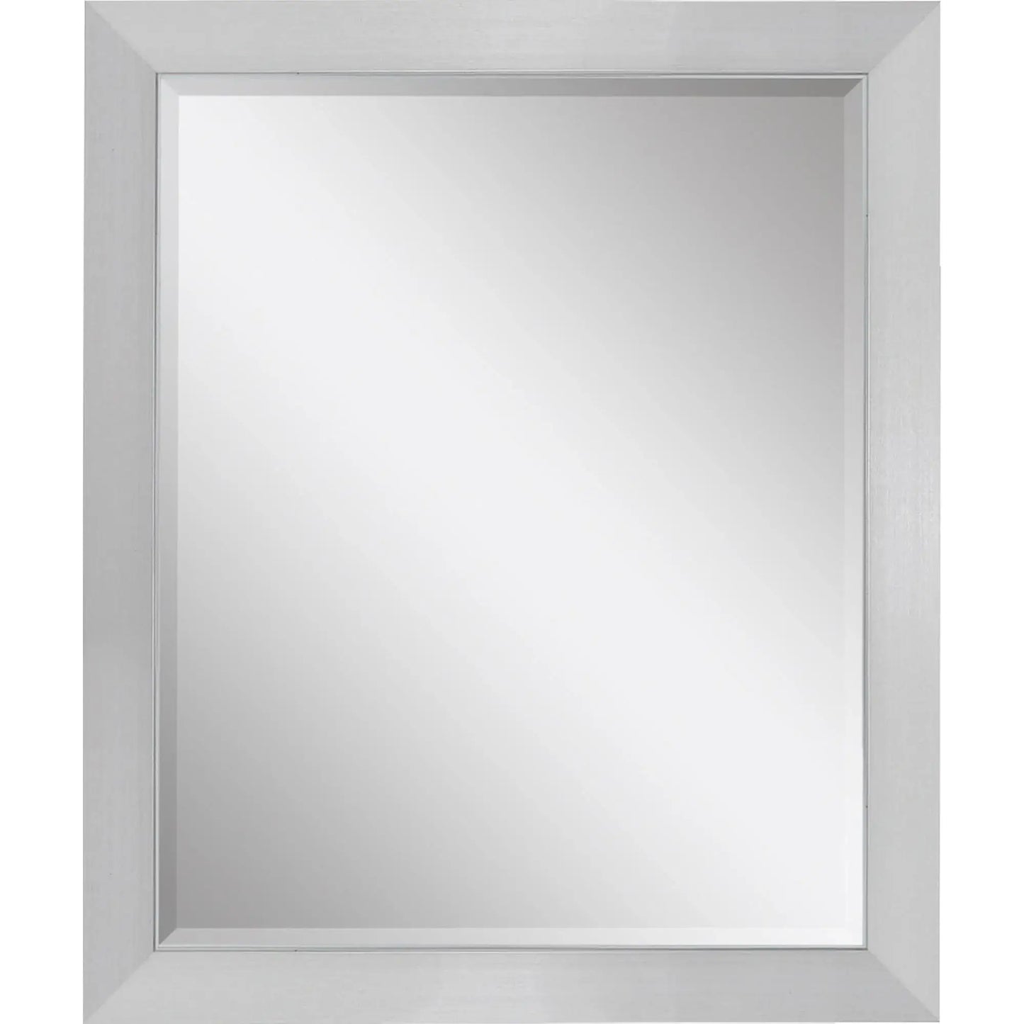 34" Silver Framed Accent Mirror - Homeroots - Flyclothing LLC