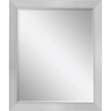 34" Silver Framed Accent Mirror - Homeroots - Flyclothing LLC