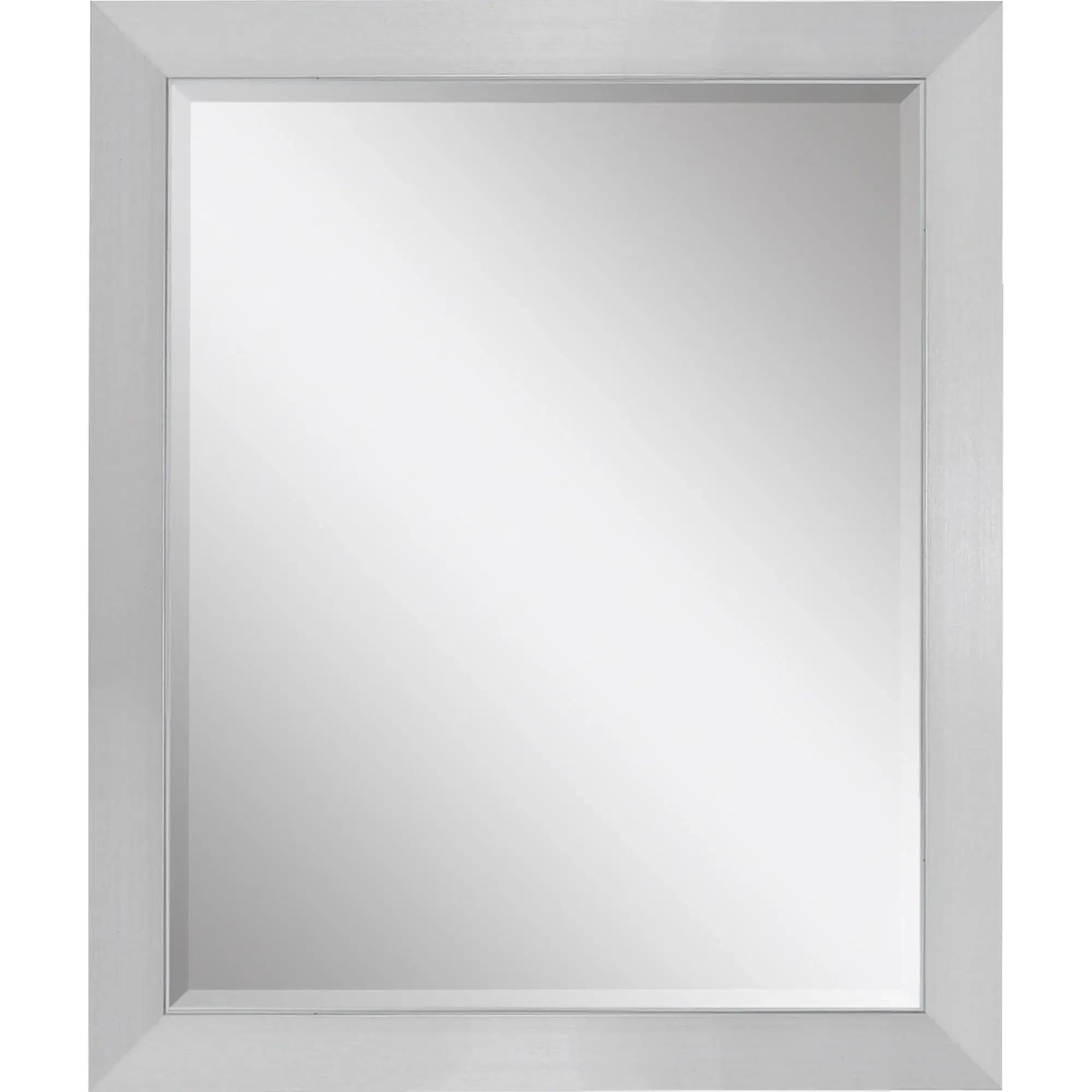 34" Silver Framed Accent Mirror - Homeroots - Flyclothing LLC