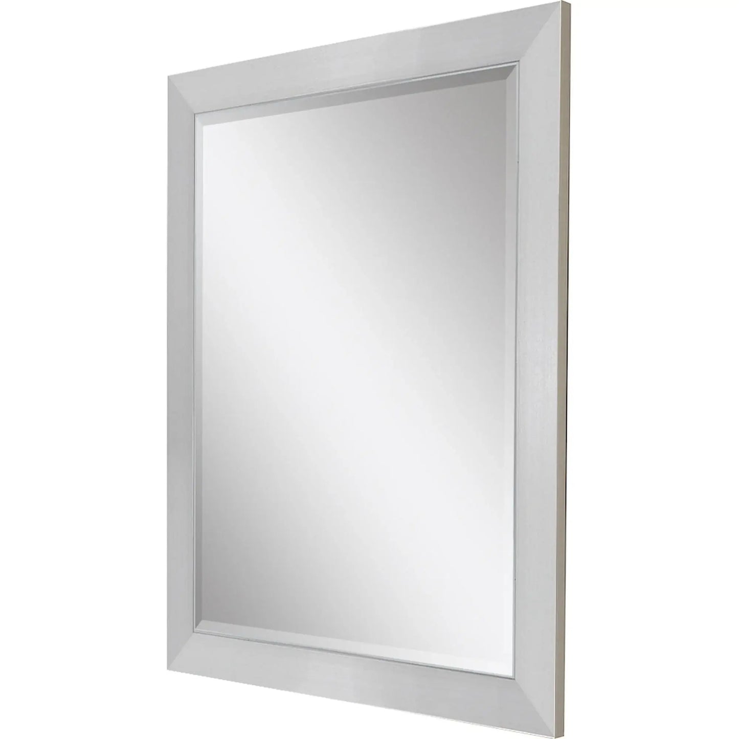 34" Silver Framed Accent Mirror - Homeroots - Flyclothing LLC