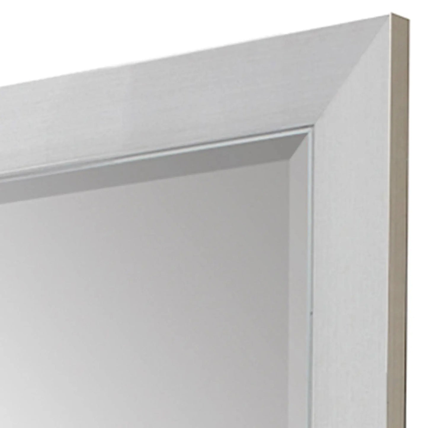 34" Silver Framed Accent Mirror - Homeroots - Flyclothing LLC