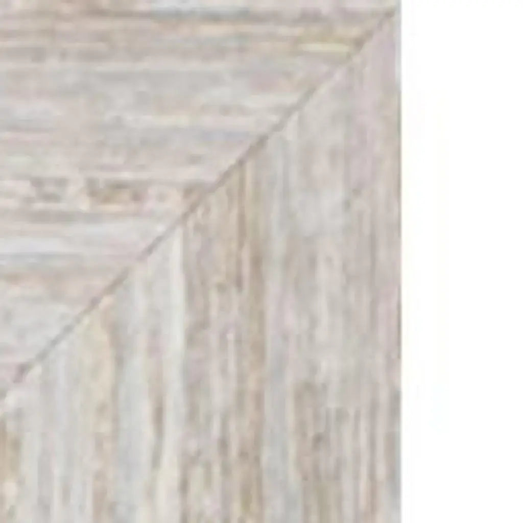 32" White Distressed Wood Framed Accent Mirror - Homeroots - Flyclothing LLC