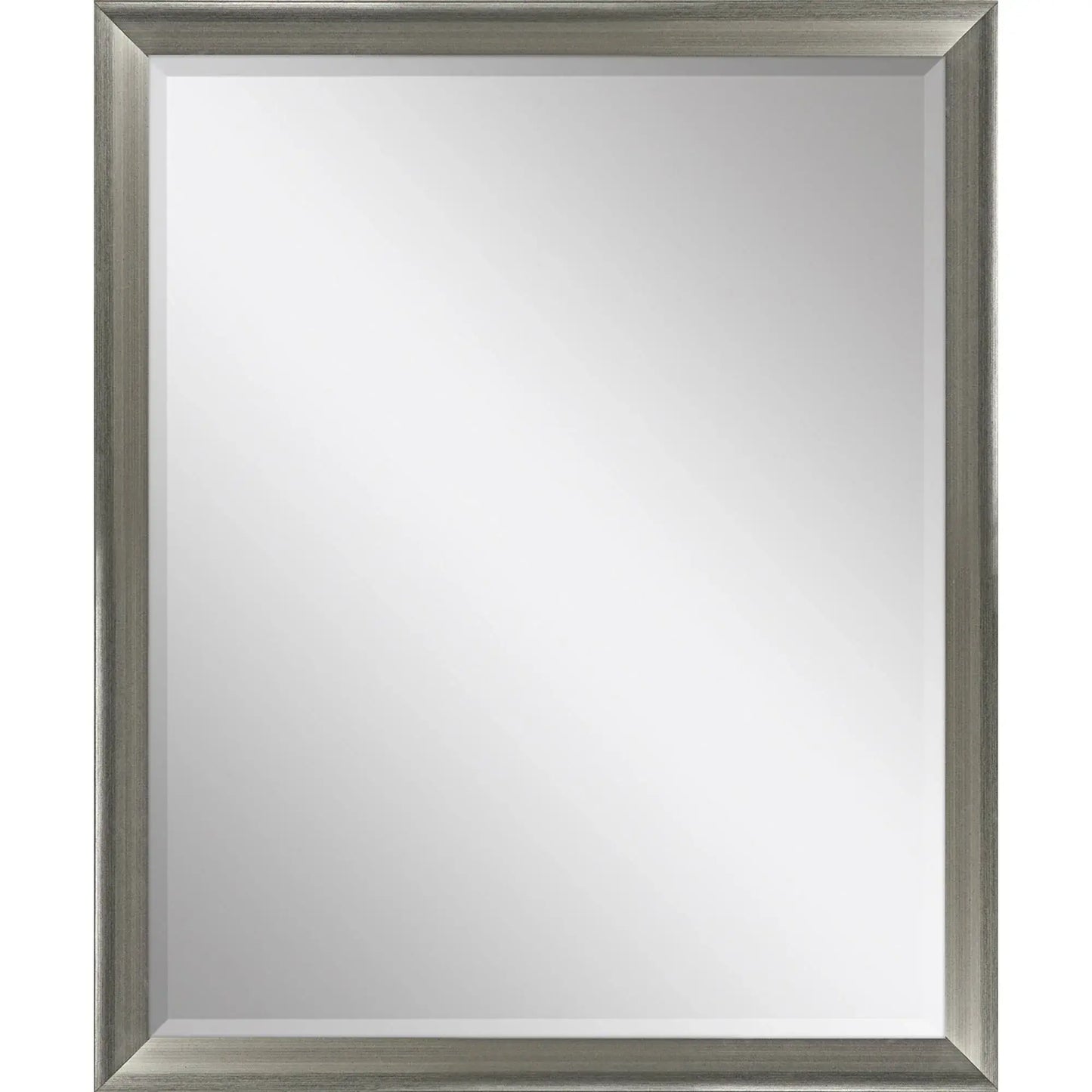 44" White Framed Accent Mirror - Homeroots - Flyclothing LLC