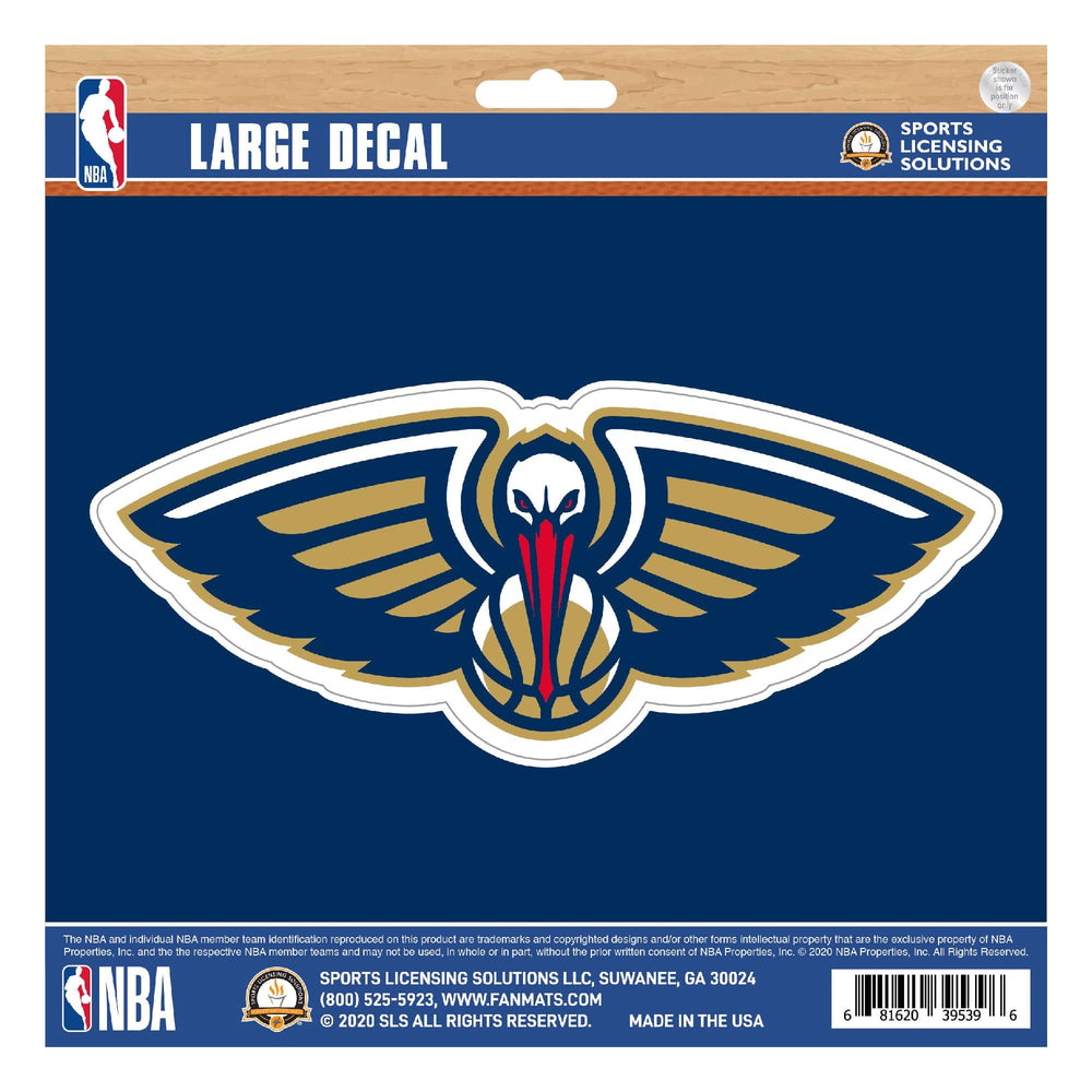 New Orleans Pelicans Large Decal Sticker - New Orleans Pelicans