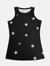 Full Size Star Round Neck Tank - Trendsi - Flyclothing LLC