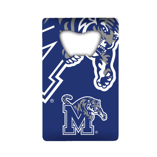 Memphis Tigers Credit Card Style Bottle Opener - 2” x 3.25 - Memphis