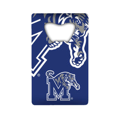 Memphis Tigers Credit Card Style Bottle Opener - 2” x 3.25 - Memphis