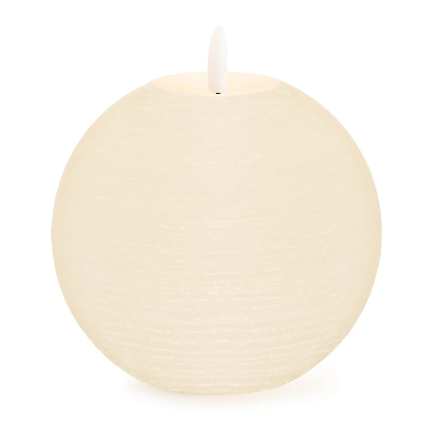 Set of Two Ivory Unscented Candle Flameless Designer Candles - Homeroots - Flyclothing LLC