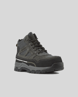 Kiwi Trail Grey Suede/Nylon 5" Steel Toe Water Resistant Work Boots [63300] - Kiwi - Flyclothing LLC
