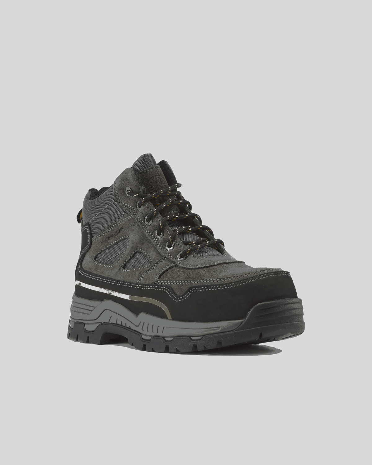 Kiwi Trail Grey Suede/Nylon 5" Steel Toe Water Resistant Work Boots [63300] - Kiwi - Flyclothing LLC
