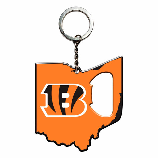 Cincinnati Bengals Keychain Bottle Opener - Cincinnati Bengals