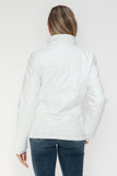 Snobbish Pocketed Zip Up Turtleneck Puffer Jacket - Trendsi