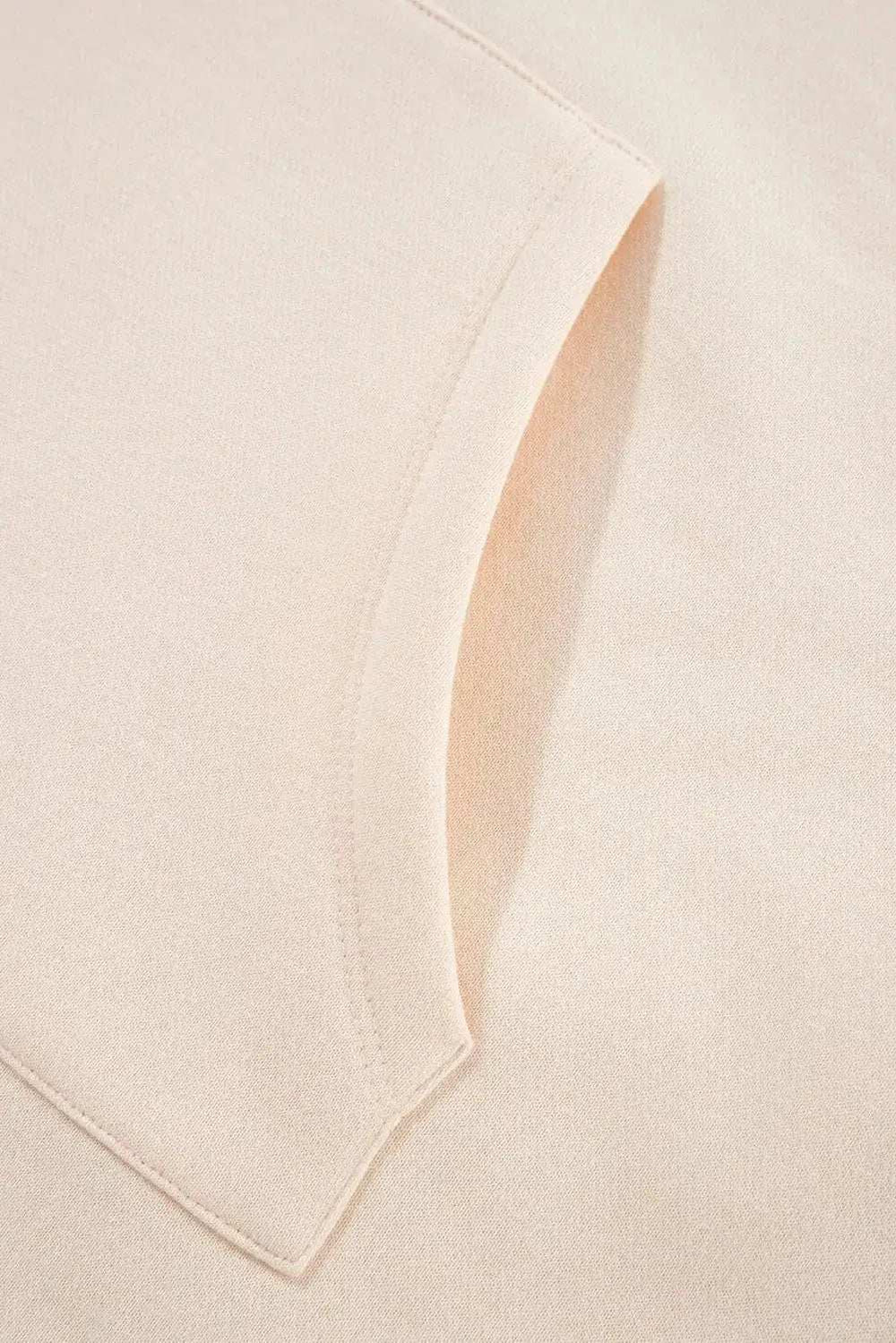 Drawstring Turtleneck Long Sleeve Sweatshirt - Trendsi - Flyclothing LLC