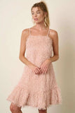Mittoshop Feather Ruffle Hem Mini Cami Dress - Trendsi - Flyclothing LLC
