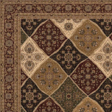 6' Red And Black Moroccan Runner Rug - Homeroots - Flyclothing LLC