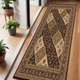 6' Red And Black Moroccan Runner Rug - Homeroots - Flyclothing LLC