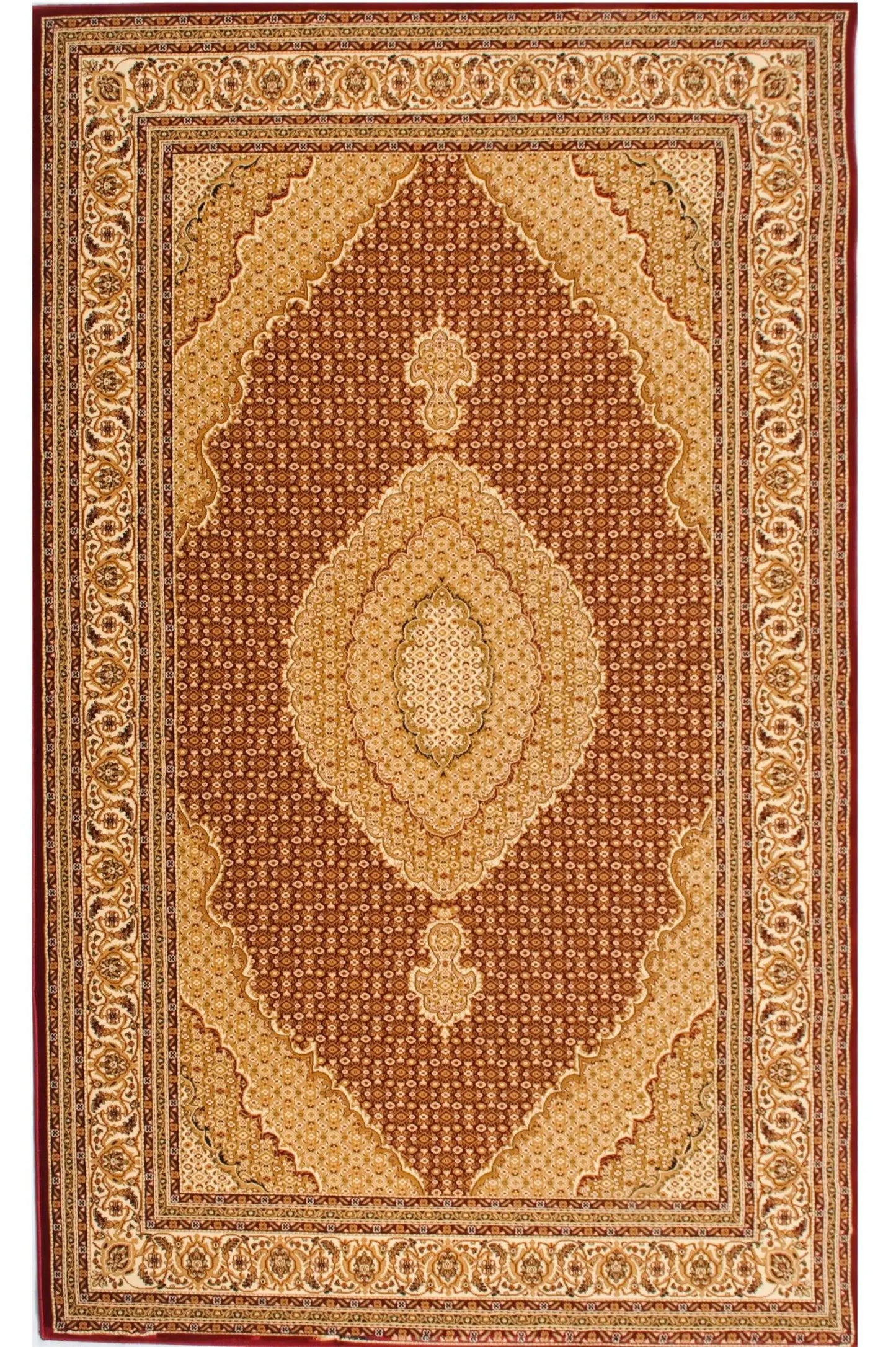 6' Red And Beige Moroccan Runner Rug - Homeroots - Flyclothing LLC