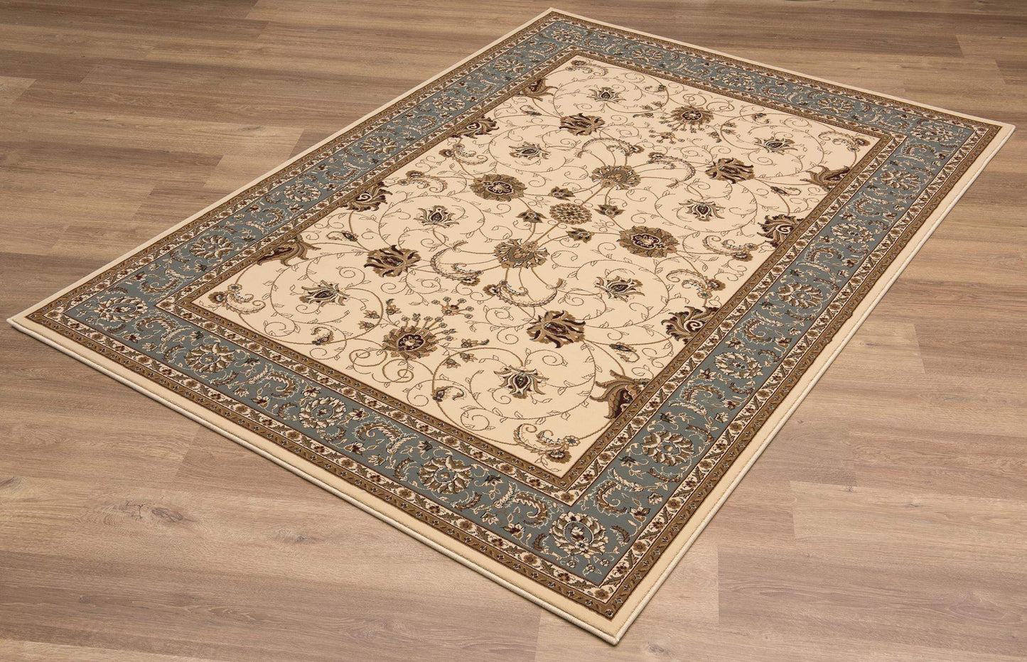 2' X 4' Black And Beige Oriental Area Rug - Homeroots - Flyclothing LLC