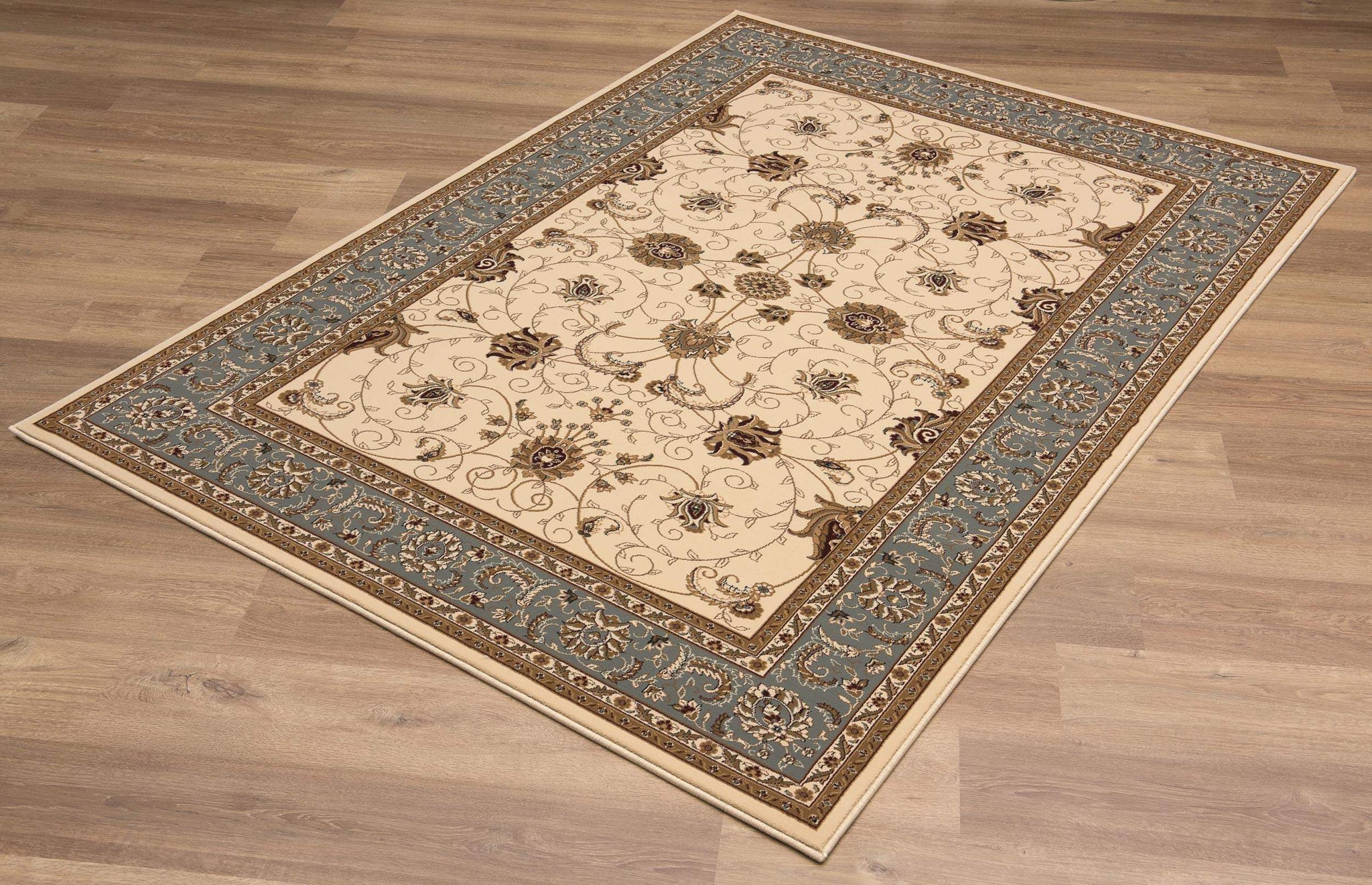 2' X 4' Black And Beige Oriental Area Rug - Homeroots - Flyclothing LLC