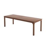 46" Brown Wood and Iron Dining Table - HomeRoots - Flyclothing LLC