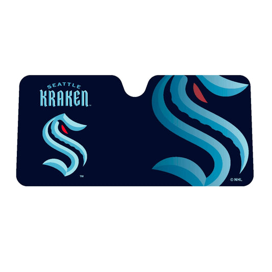 Seattle Kraken Windshield Sun Shade - Seattle Kraken