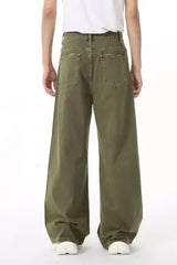 Distressed Wide Leg Jeans with Pockets - Trendsi - Flyclothing LLC