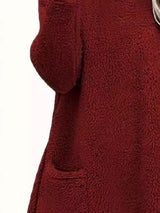 Fleece Long Sleeve Sweatshirt - Trendsi - Flyclothing LLC
