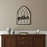 24" X 17" Brown And White Wood Wall Decor - Homeroots - Flyclothing LLC