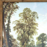 24" X 19" Green And Brown Horse Trail Landscape Wood Framed Art - Homeroots - Flyclothing LLC