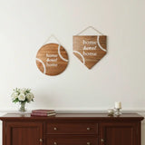 Set of Two Brown And White Home Sweet Home Wood Wall Decor - Homeroots - Flyclothing LLC