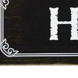 14" X 12" Black And White Inspirational Text Wood Wall Decor - Homeroots - Flyclothing LLC