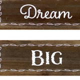14" X 12" Brown And White Inspirational Text Wood Wall Decor - Homeroots - Flyclothing LLC