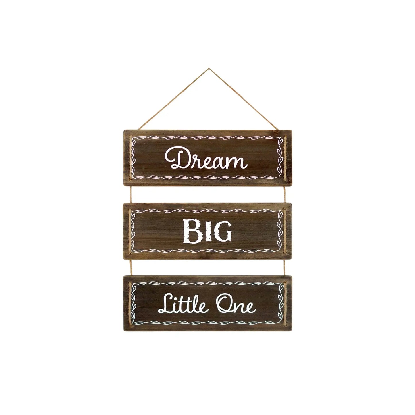 14" X 12" Brown And White Inspirational Text Wood Wall Decor - Homeroots - Flyclothing LLC