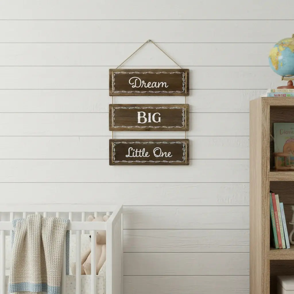 14" X 12" Brown And White Inspirational Text Wood Wall Decor - Homeroots - Flyclothing LLC