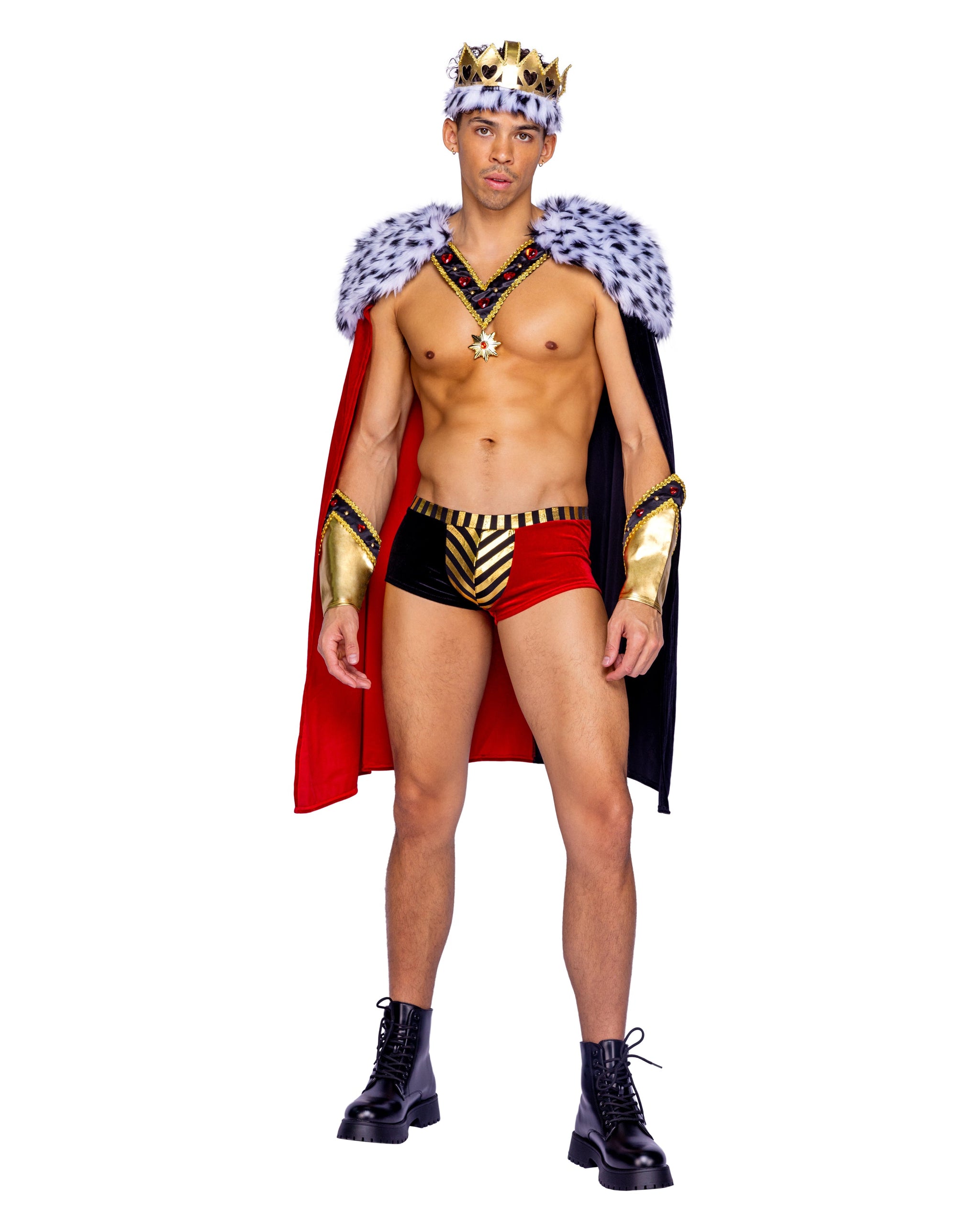 Roma Costume 3pc King of Hearts Costume 6361 - Roma Costume - Flyclothing LLC